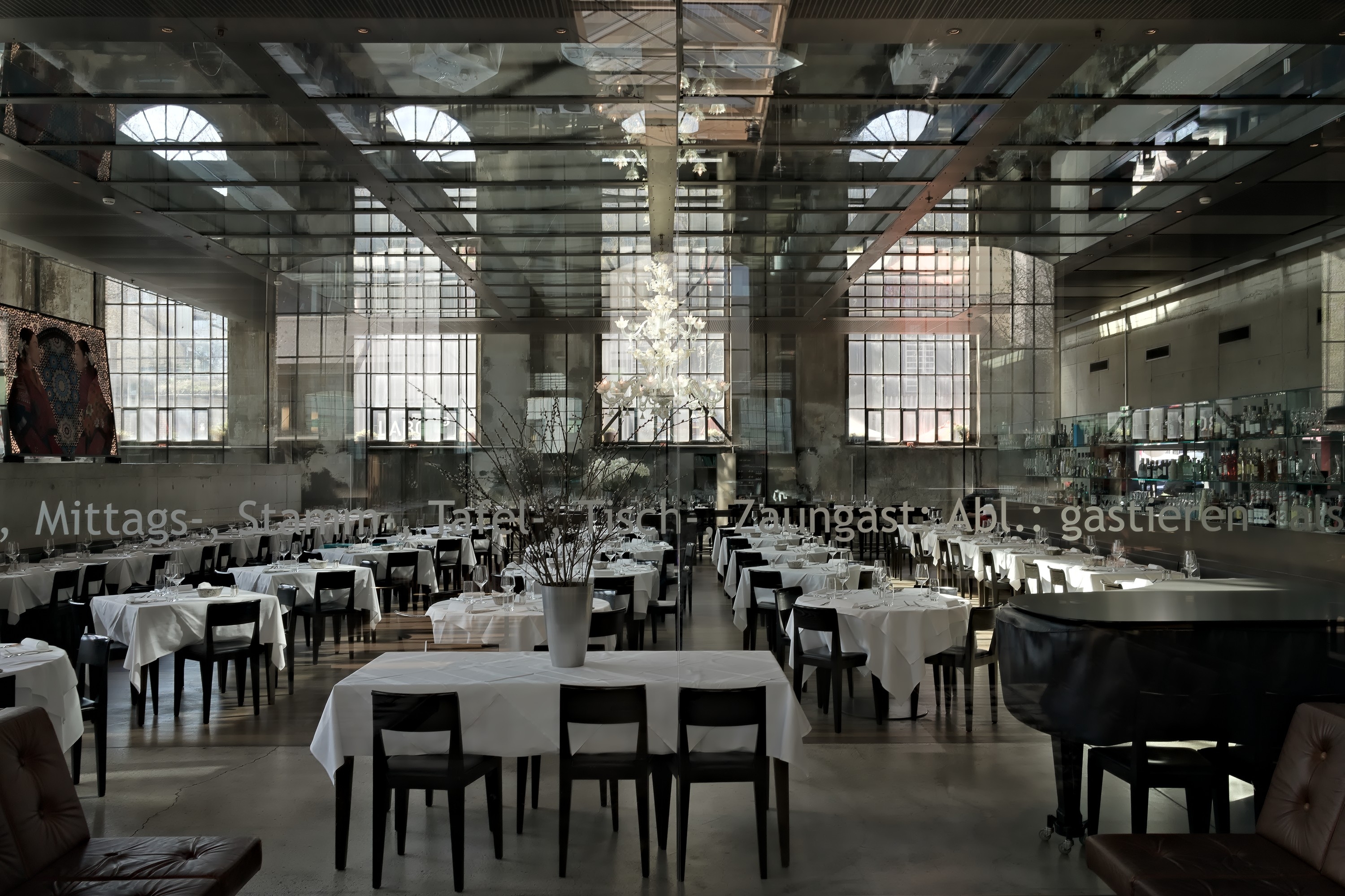 the restaurant, The Writer's Blood
